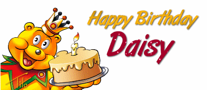 happy birthday Daisy
