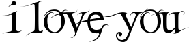 i love you (fairy)