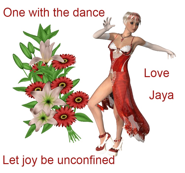 Woman stands to flower