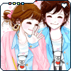 cute korean couple