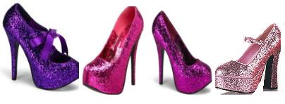Glittery Shoes
