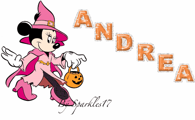 Minnie Mouse Halloween - Andrea