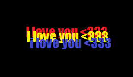 i love youu. <333