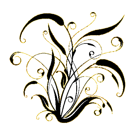 Golden decor Floral