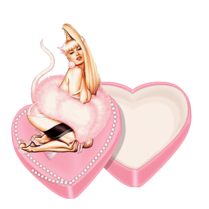 Woman is sitting on the Heart