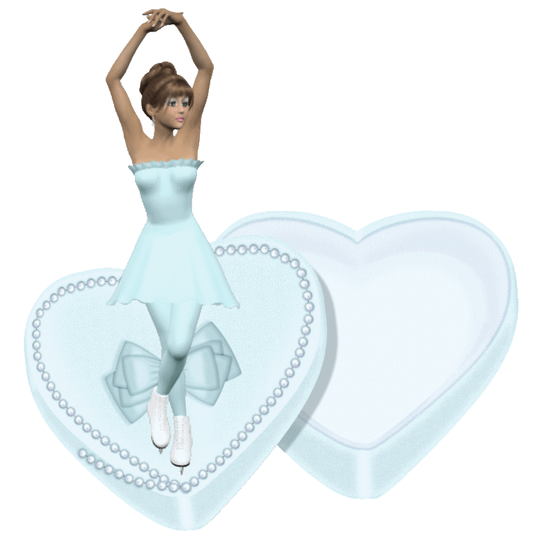 Woman on the heart
