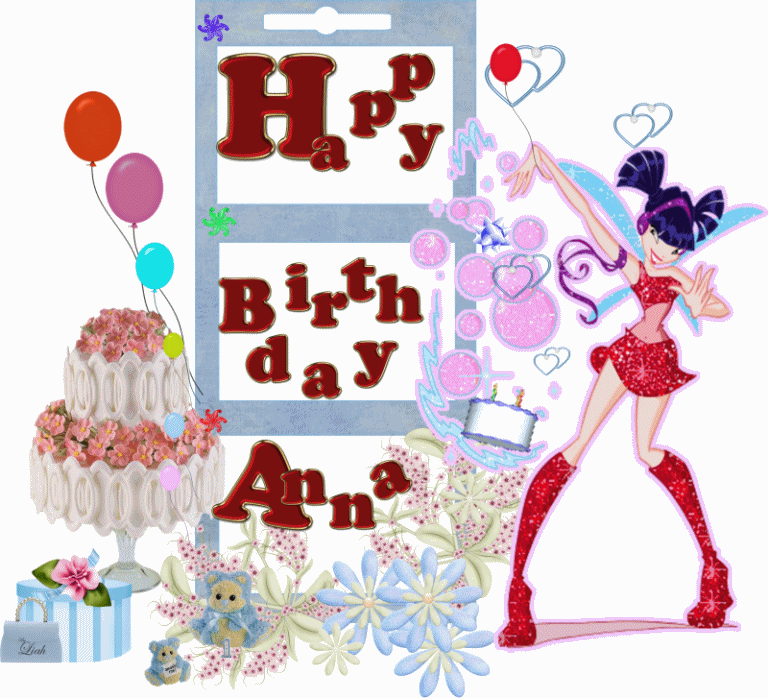 HAPPY BIRTHDAY ANNA