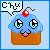 Blue Chu Cupcake<3