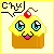 Yellow Chu Cupcake