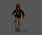 Girl dancing (in the dark)
