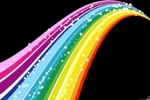 Colorful rainbow