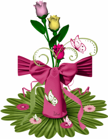 flowers and buterflies