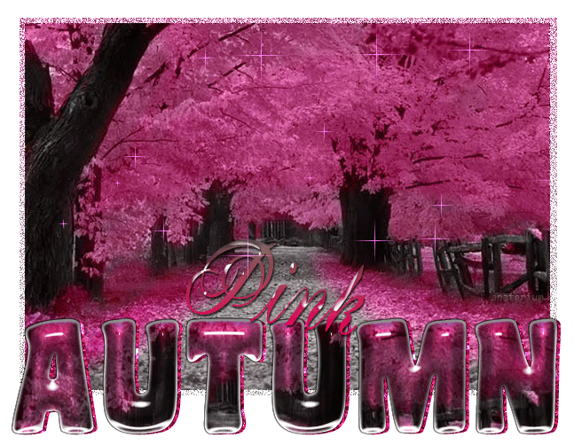 Pink autumn
