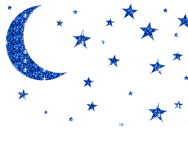 moon and stars