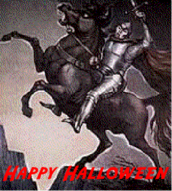 Happy Halloween Ghost Knight