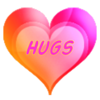 Rainbow Heart - Hugs