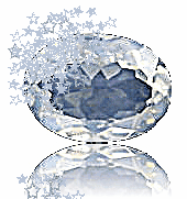 White Glittery Gem