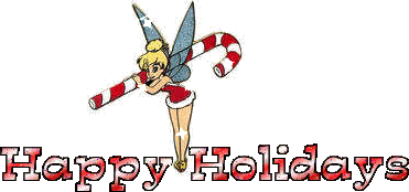 Happy Holidays - Tinkerbell