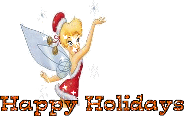 Happy Holidays - Tinkerbell
