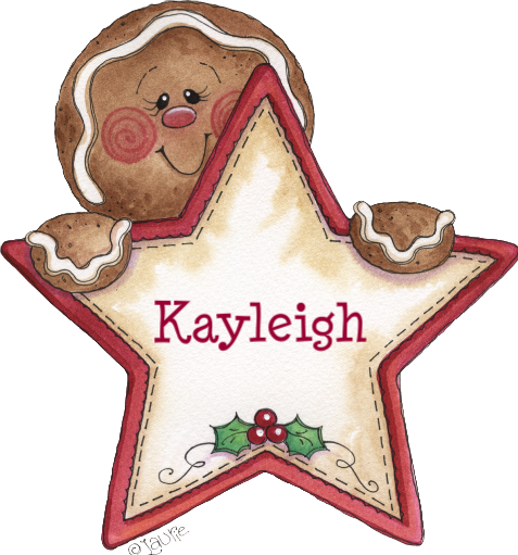 Gingerbread Star Signature - Kayleigh