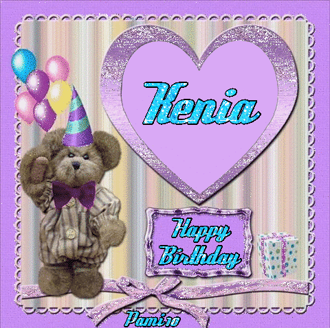 Kenia - Happy Birthday - november - bir