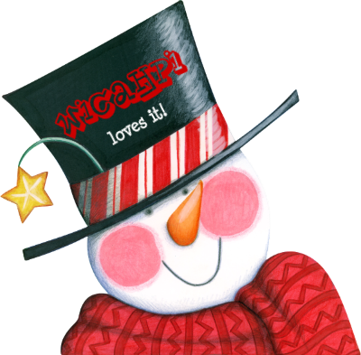 Snowman ~ Wicahpi Loves It