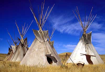 Native American ~ Tipi Camp