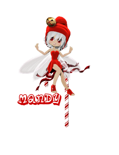 Christmas Jingle Girl Ornament ~ Mandy