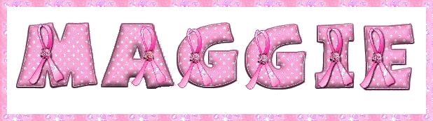 Pink ribbons Maggie