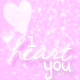 I heart you
