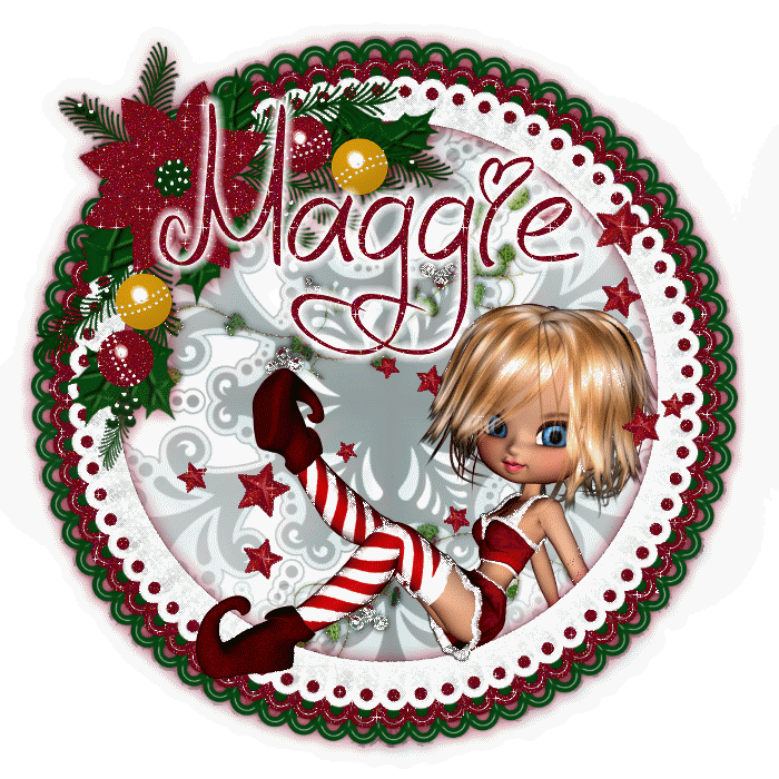 sweet christmas girl - maggie