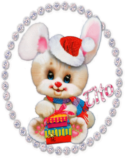 christmas cute bunny
