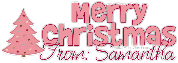 merry christmas-samantha
