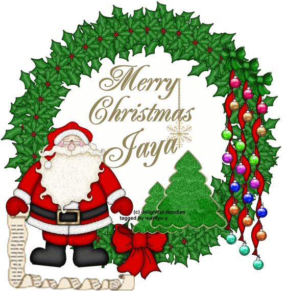 NAME JAYA/CHRISTMAS SANTA