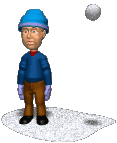hit by a snowball