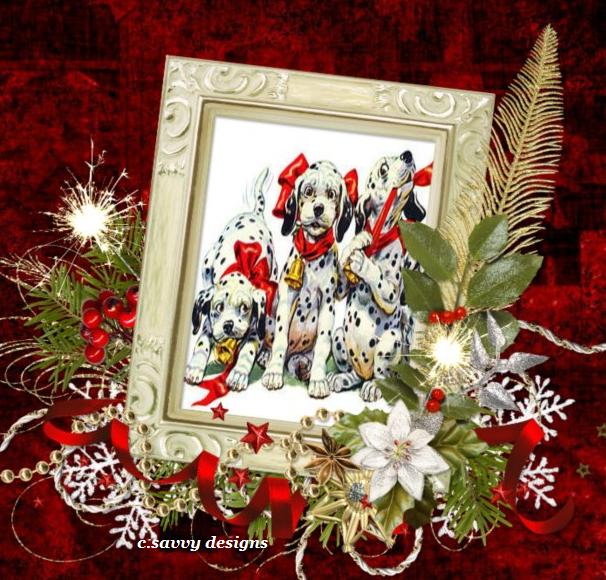 christmas doggies