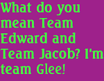 Glee vs Twilght