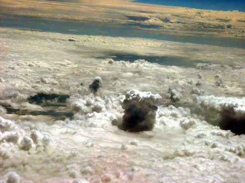 AWESOME MUSHROOM CLOUD IN THE SKY