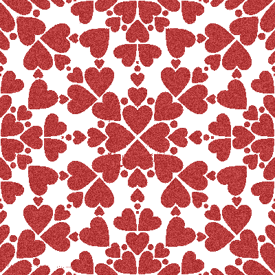 glitter red heart love background