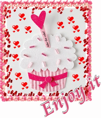 Enjoy it cupcake