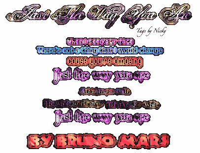 Just The Way You Are Lyrics