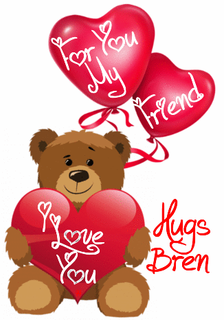 For you my friend hugs Bren