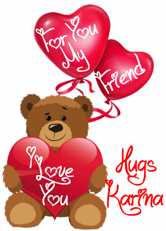 For you my friend hugs Karina