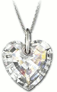 GORGEOUS GLITTERY DIAMOND HEART