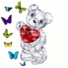 WINNIE THE POOH LOVE BUTTERFLYS