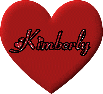 HEART WITH THE NAME KIMBERLY