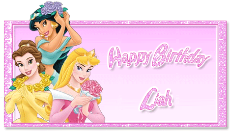 Happy Birthday Liah