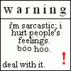 Sarcasm