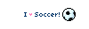 i heart soccer