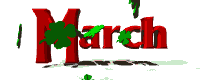 march shamrocks